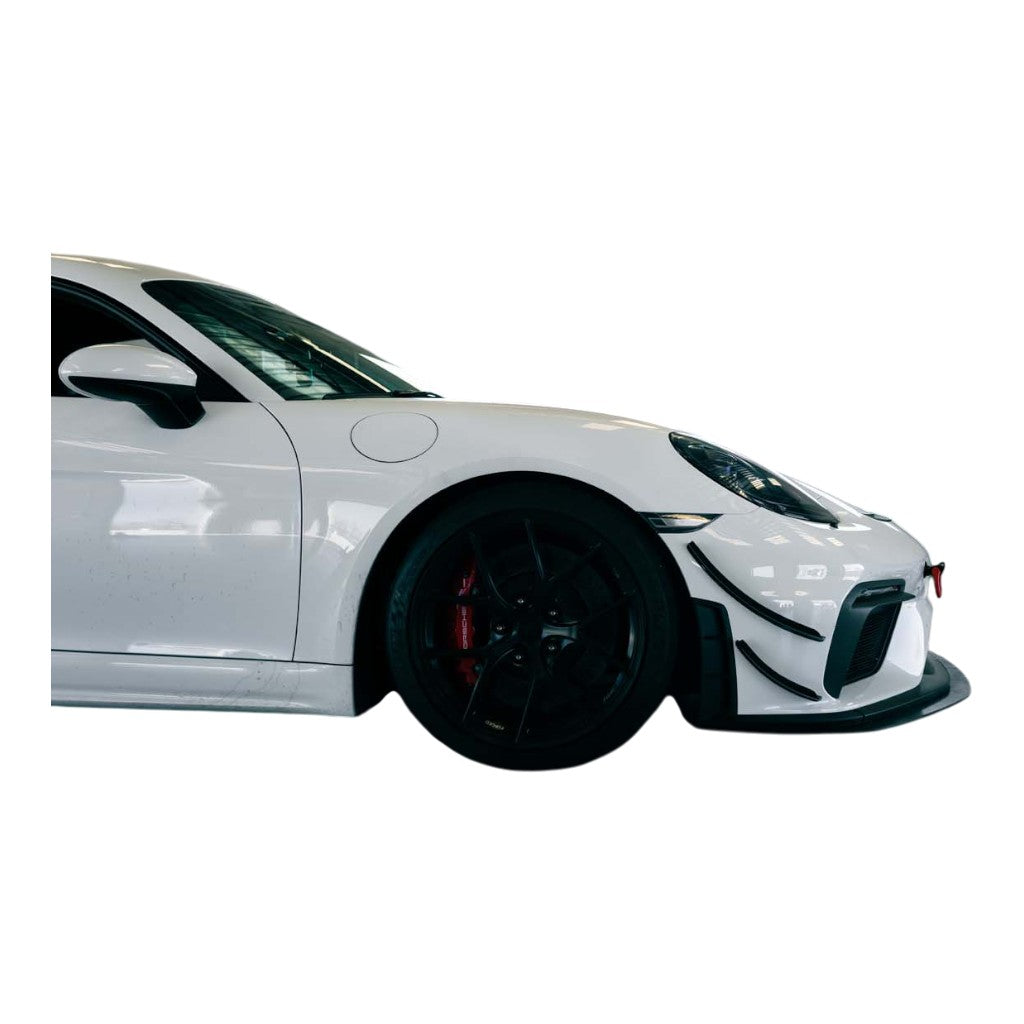 VERUS ENGINEERING A0300A Front Splitter Kit for PORSCHE 718 Cayman GT4 Photo-1