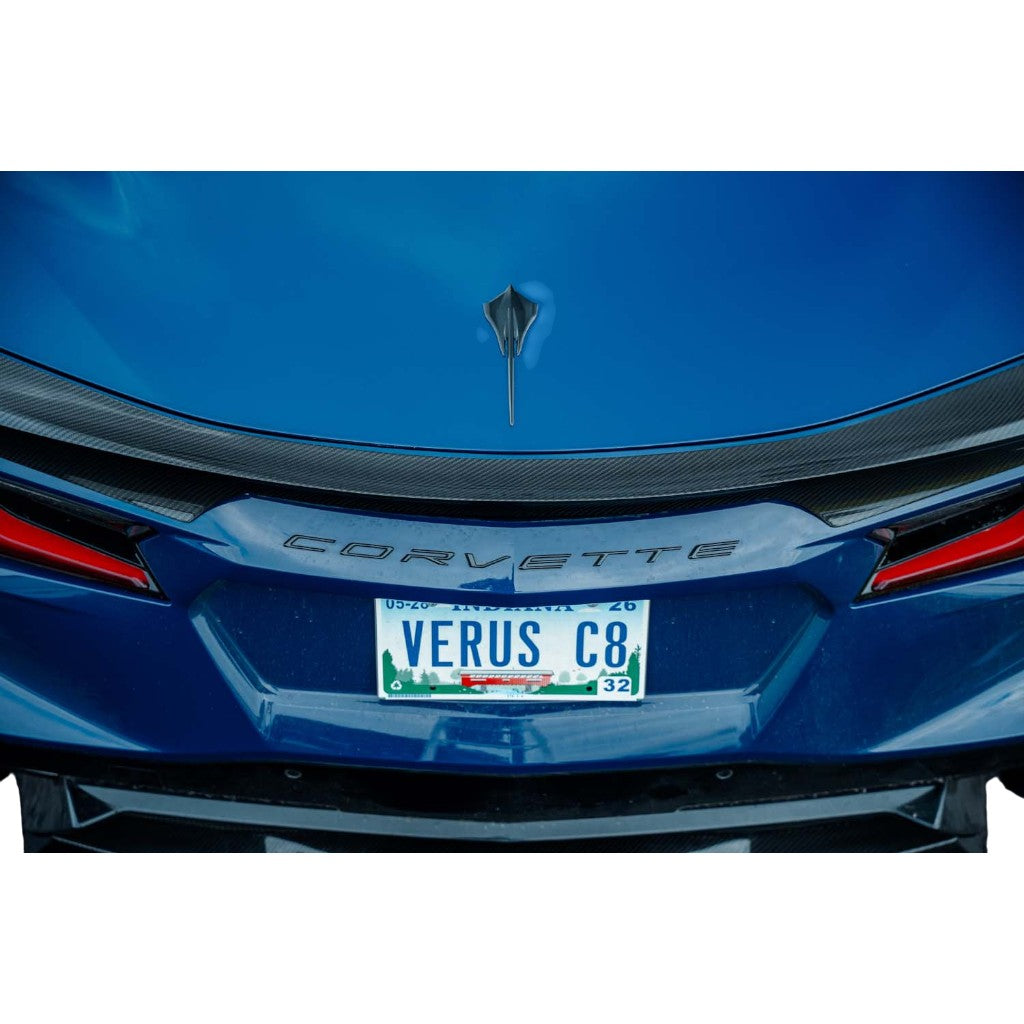 VERUS ENGINEERING A0302A Ducktail Rear Spoiler (Carbon) for CHEVROLET Corvette (C8) Photo-1