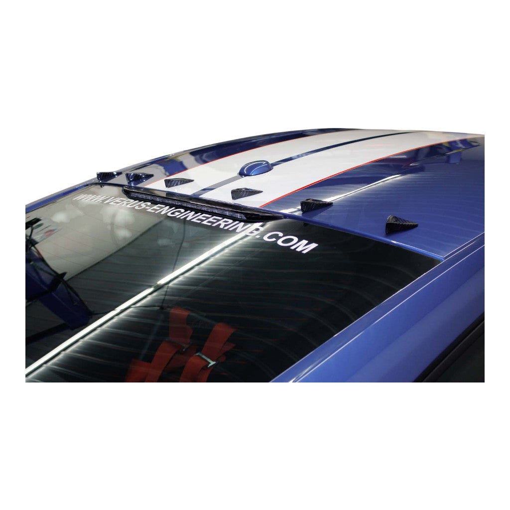 VERUS ENGINEERING A0307A Vortex Generator Kit (Carbon) for FORD Mustang GT350 / GT350R (S550) Photo-1