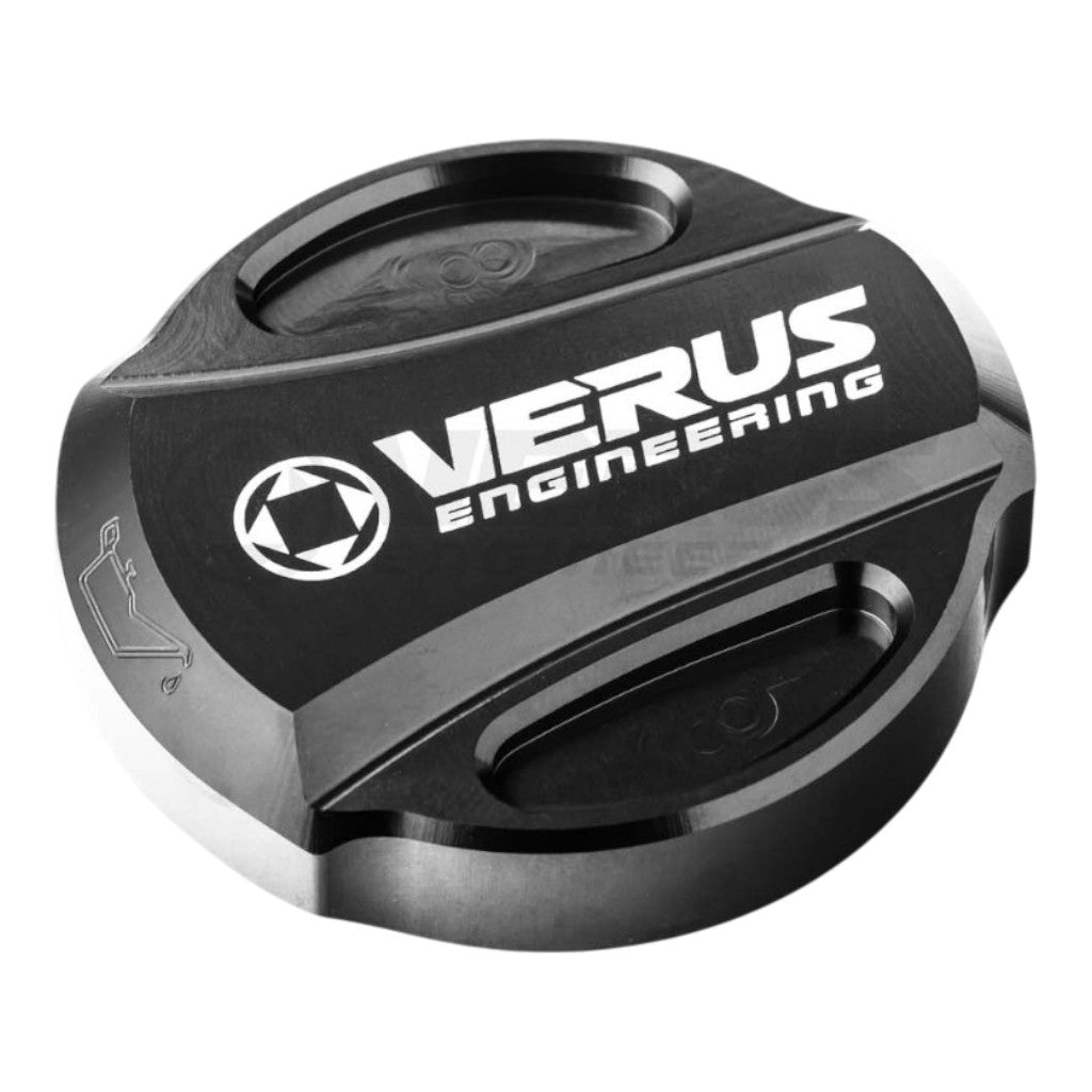 VERUS ENGINEERING A0311A-BLK-GEN3 RLA Oil Cap (Gen3), Black for FORD Mustang GT / GTD (S550 / S650) Photo-0