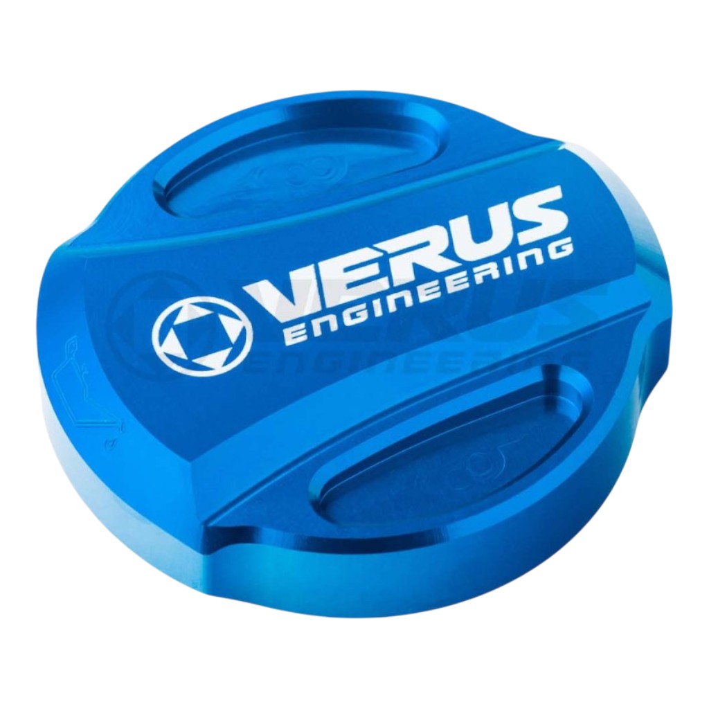 VERUS ENGINEERING A0311A-BLU-GEN2 RLA Oil Cap (Gen2), Blue for FORD Mustang GT350 / GT350R (S550) Photo-0