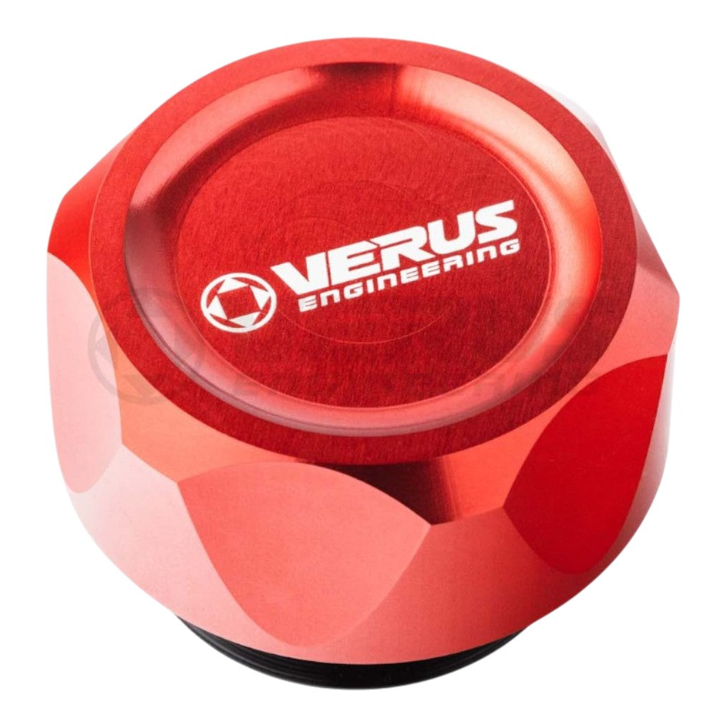 VERUS ENGINEERING A0312A-RED-GEN2 FHS Oil Cap (Gen2), Red for FORD Mustang GT350 / GT350R (S550) Photo-0
