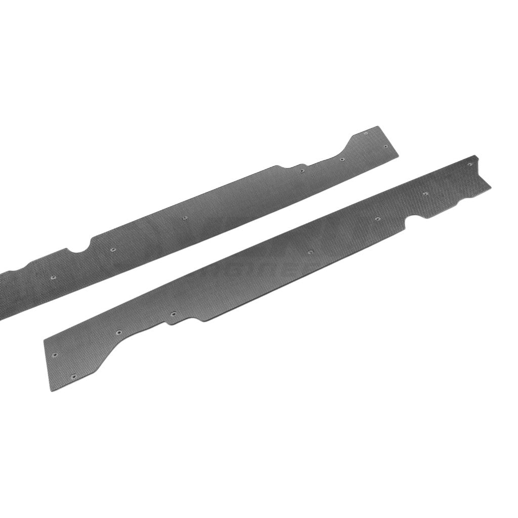VERUS ENGINEERING A0313A Side Splitter Kit (Carbon) for CHEVROLET Corvette (C8) Photo-0