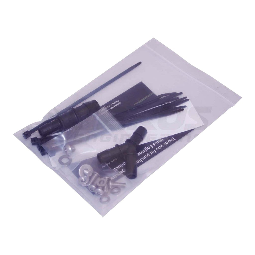 VERUS ENGINEERING A0323A-BLK Air Oil Separator Kit, Black for SUBARU WRX / STI (VA) Photo-1