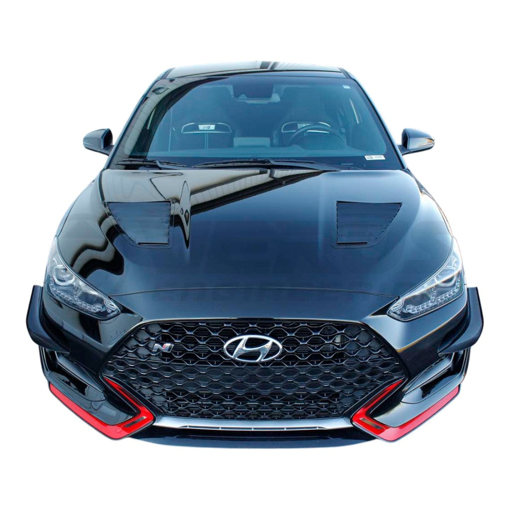 VERUS ENGINEERING A0388A Dive Plane Kit (Canards) for HYUNDAI Veloster N Photo-1