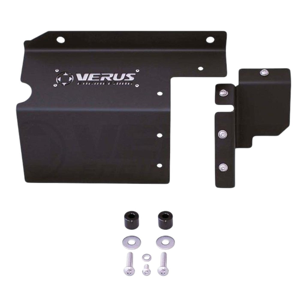 VERUS ENGINEERING A0411A-BLK 6 Port Turbo Heat Shield Kit, Black for BMW M330i/M340ix (G20) / BMW M240i (G42) / BMW M440 (G22/G23) / BMW X3 (G01) / BMW Z4 (G29) Photo-0