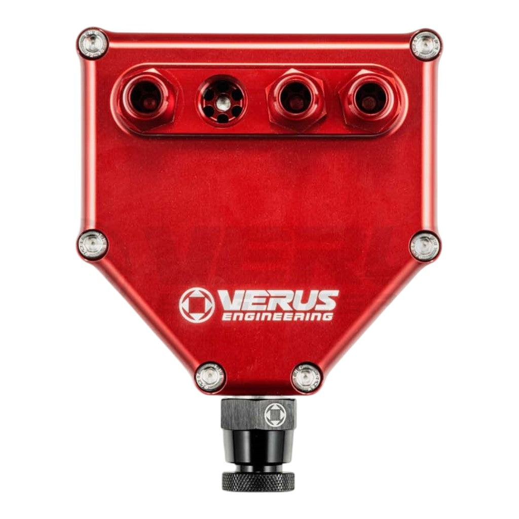 VERUS ENGINEERING A0412A-RED Dual Air Oil Seperator, Red for SUBARU BRZ / TOYOTA GR86 (ZN8 / ZD8) Photo-0