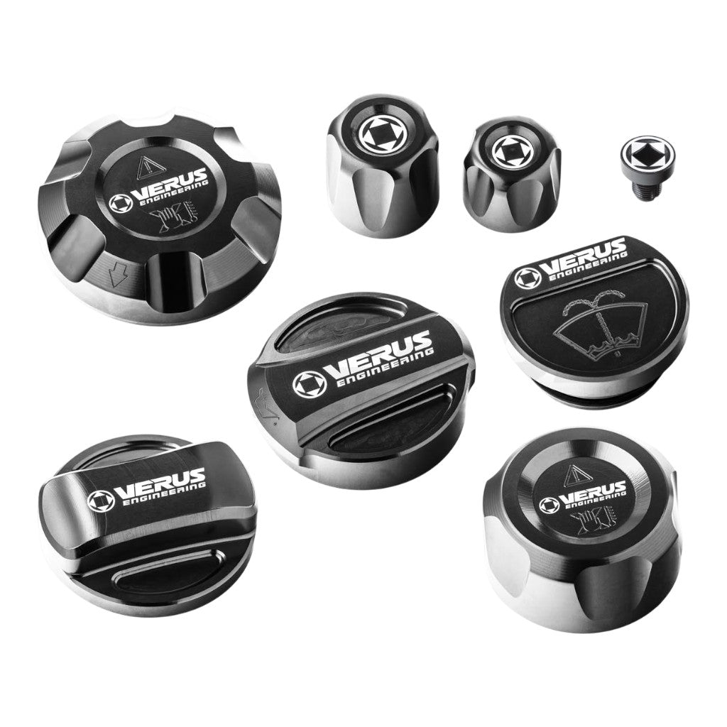 VERUS ENGINEERING A0438A-BLK Full Car Cap Kit, Black for TOYOTA Supra (Mk5) Photo-0