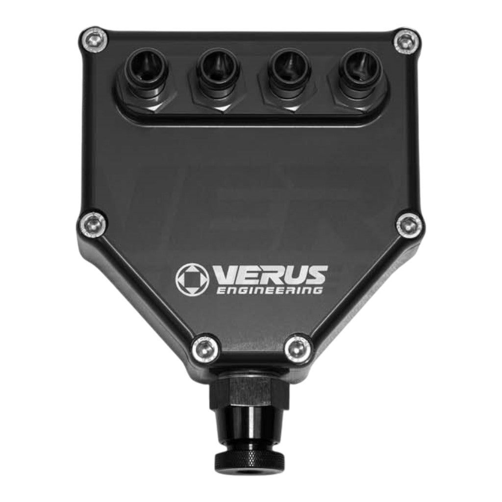 VERUS ENGINEERING A0482A-BLK Air Oil Separator Kit, Black for SUBARU WRX (VB) Photo-0