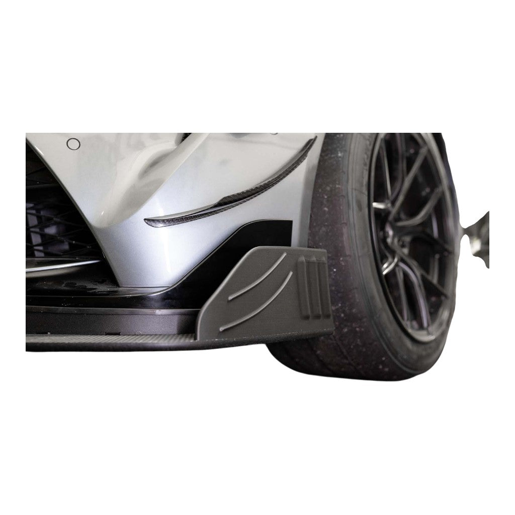 VERUS ENGINEERING A0502A High-Downforce Front Splitter Endplate Kit for TOYOTA Supra (Mk5) Photo-1