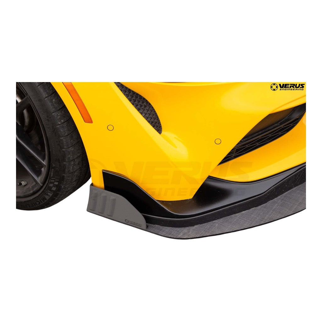 VERUS ENGINEERING A0505A Front Splitter Endplate Kit for TOYOTA Supra (Mk5) Photo-1