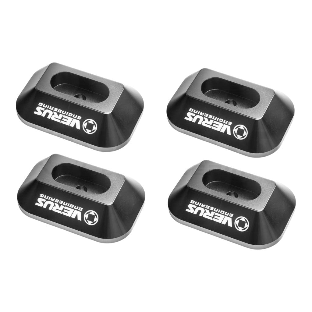 VERUS ENGINEERING A0510A-BLK Replacement Jack Puck Kit, Black for TOYOTA Supra (Mk5) Photo-0