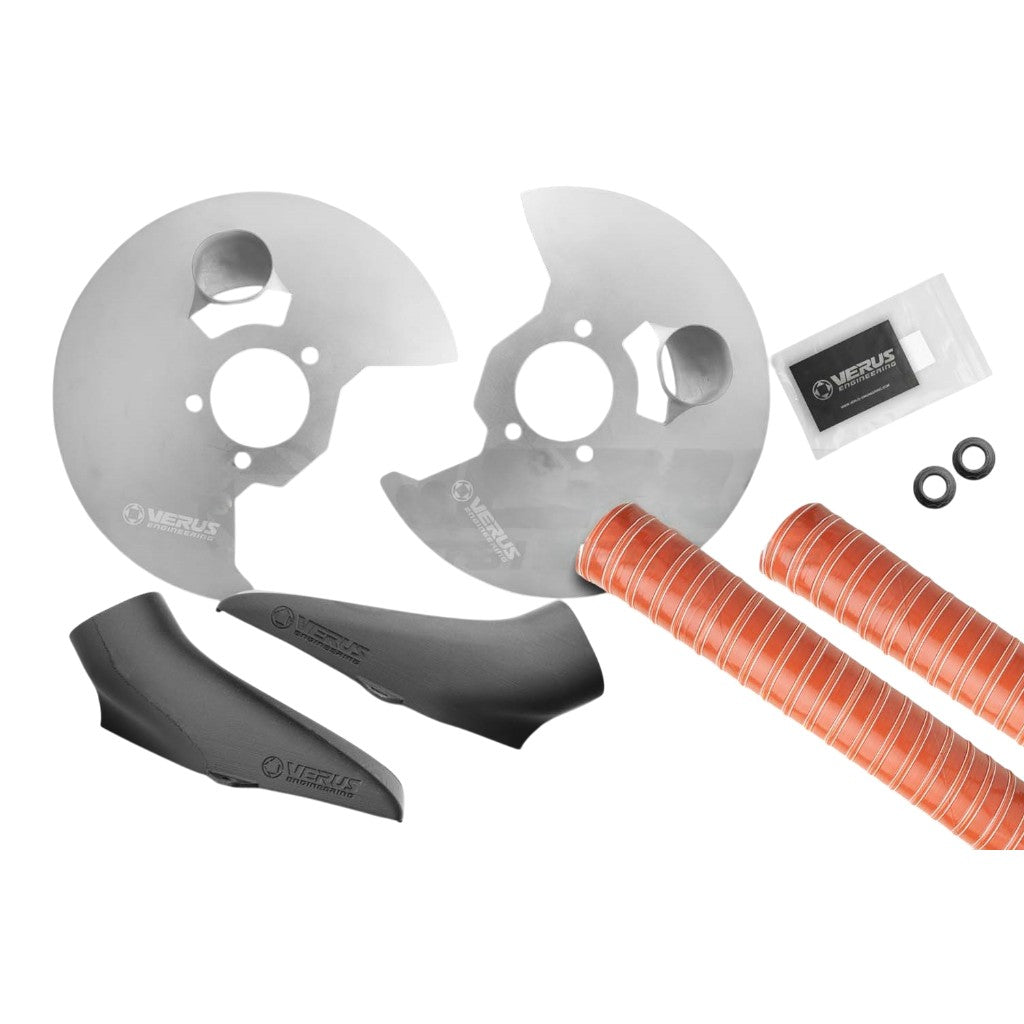 VERUS ENGINEERING A0525A-AXL Brake Cooling Kit with Replacement OEM Axle Nut (Pair) for TOYOTA GR Corolla Photo-0