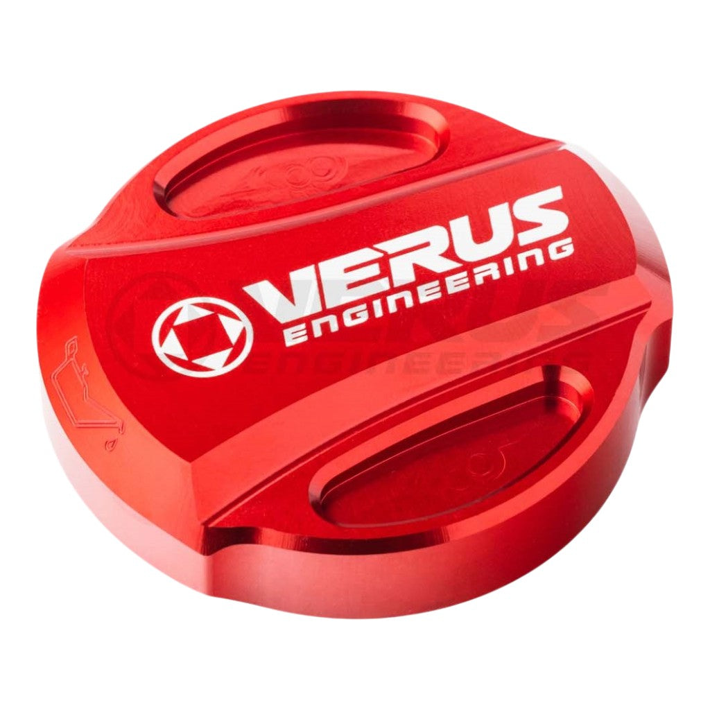VERUS ENGINEERING A0545A-RED RLA Oil Cap, Red for TOYOTA GR Corolla Photo-0