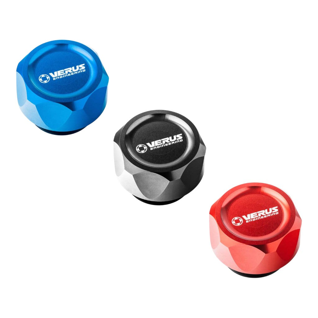 VERUS ENGINEERING A0565A-BLK-FHS FHS Oil Cap, Black for HONDA Civic Type R (FK8) Photo-1
