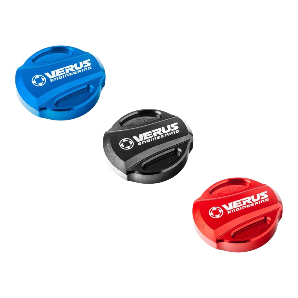 VERUS ENGINEERING A0565A-BLK-RLA RLA Oil Cap, Black for HONDA Civic Type R (FK8) Photo-1