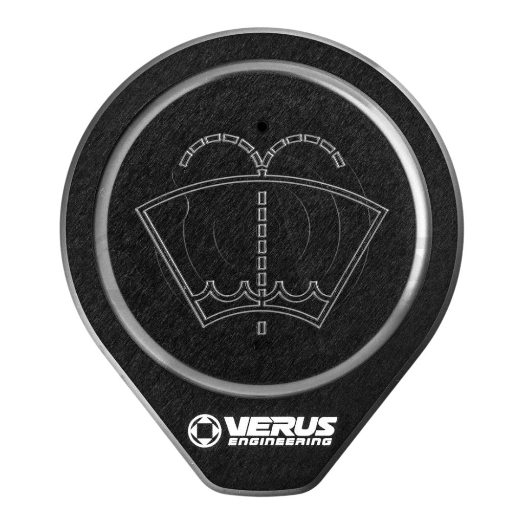 VERUS ENGINEERING A0568A-BLK Windshield Washer Fluid Reservoir Cap, Black for MAZDA MX-5 Miata (ND) Photo-0