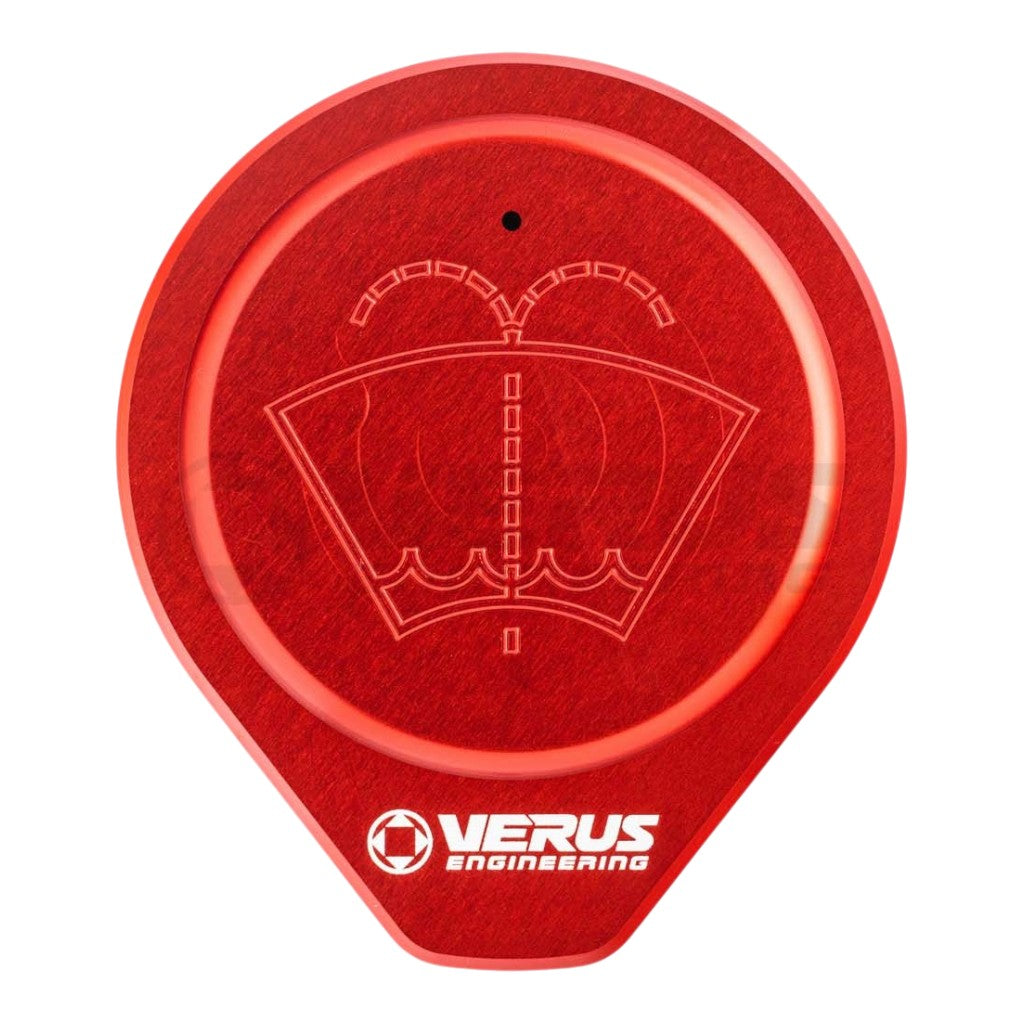 VERUS ENGINEERING A0568A-RED Windshield Washer Fluid Reservoir Cap, Red for MAZDA MX-5 Miata (ND) Photo-0