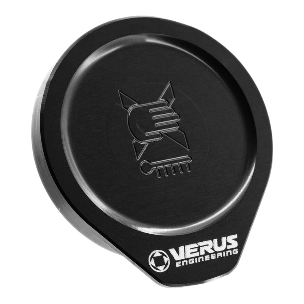 VERUS ENGINEERING A0578A-BLK Coolant Overflow Cap, Black for SUBARU WRX (VB) Photo-0
