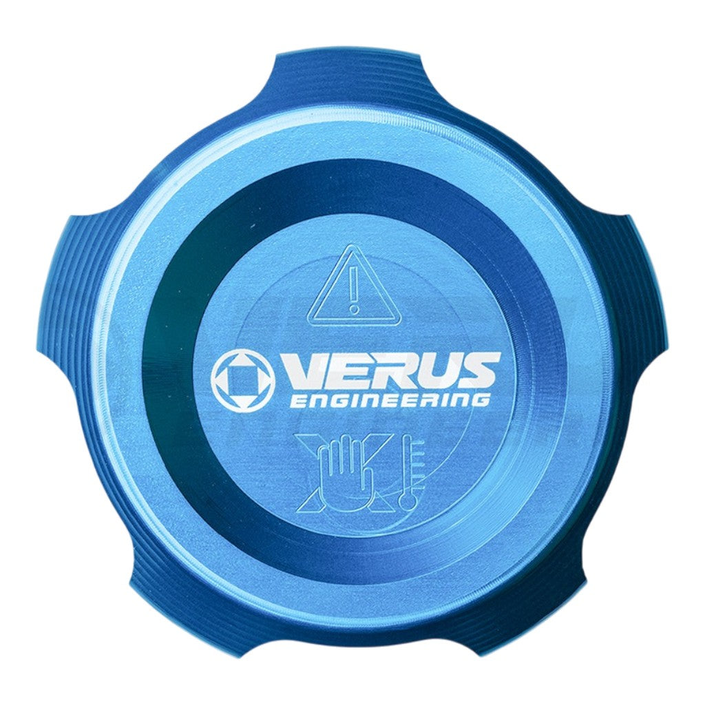 VERUS ENGINEERING A0592A-BLU Heat Exchanger Cap Cover, Blue for BMW M2 (G87) / BMW M3 (G80) / BMW M4 (G82 / G83) Photo-0