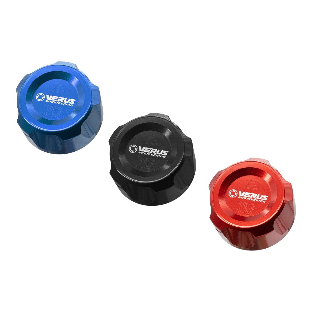 VERUS ENGINEERING A0592A-RED Heat Exchanger Cap Cover, Red for BMW M2 (G87) / BMW M3 (G80) / BMW M4 (G82 / G83) Photo-1