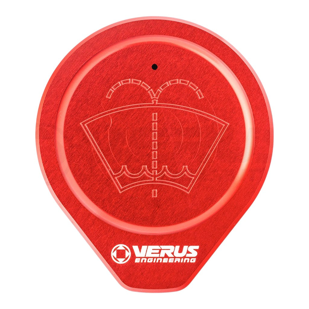 VERUS ENGINEERING A0597A-RED Washer Fluid Cap, Red for BMW M2 (G87) / BMW M3 (G80) / BMW M4 (G82 / G83) Photo-0