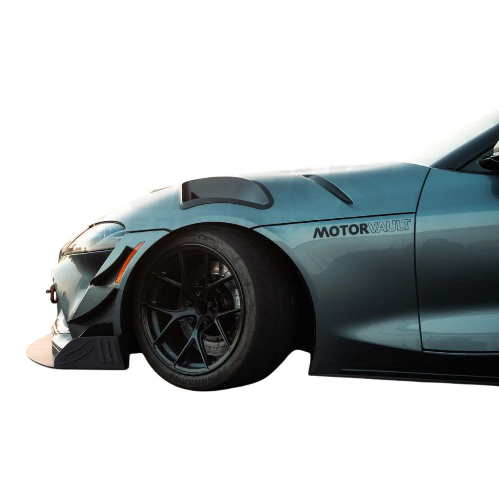 VERUS ENGINEERING A0600A Cooling Fender Vent Kit (Carbon) for TOYOTA Supra (Mk5) Photo-1