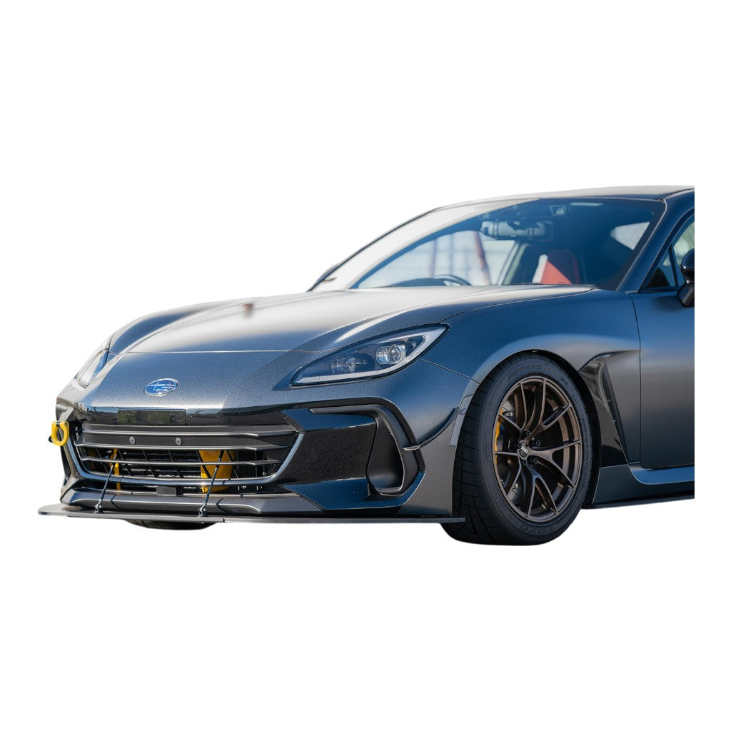 VERUS ENGINEERING A0615A Two-Piece Front Splitter Kit for SUBARU BRZ / TOYOTA GR86 (ZN8 / ZD8) Photo-2