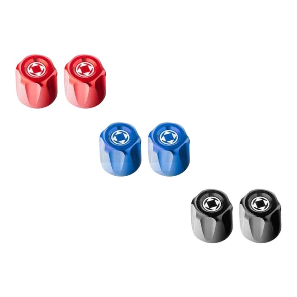 VERUS ENGINEERING A0627A-BLU A/C Line Cap Kit, Blue for SUBARU WRX (VB) Photo-1