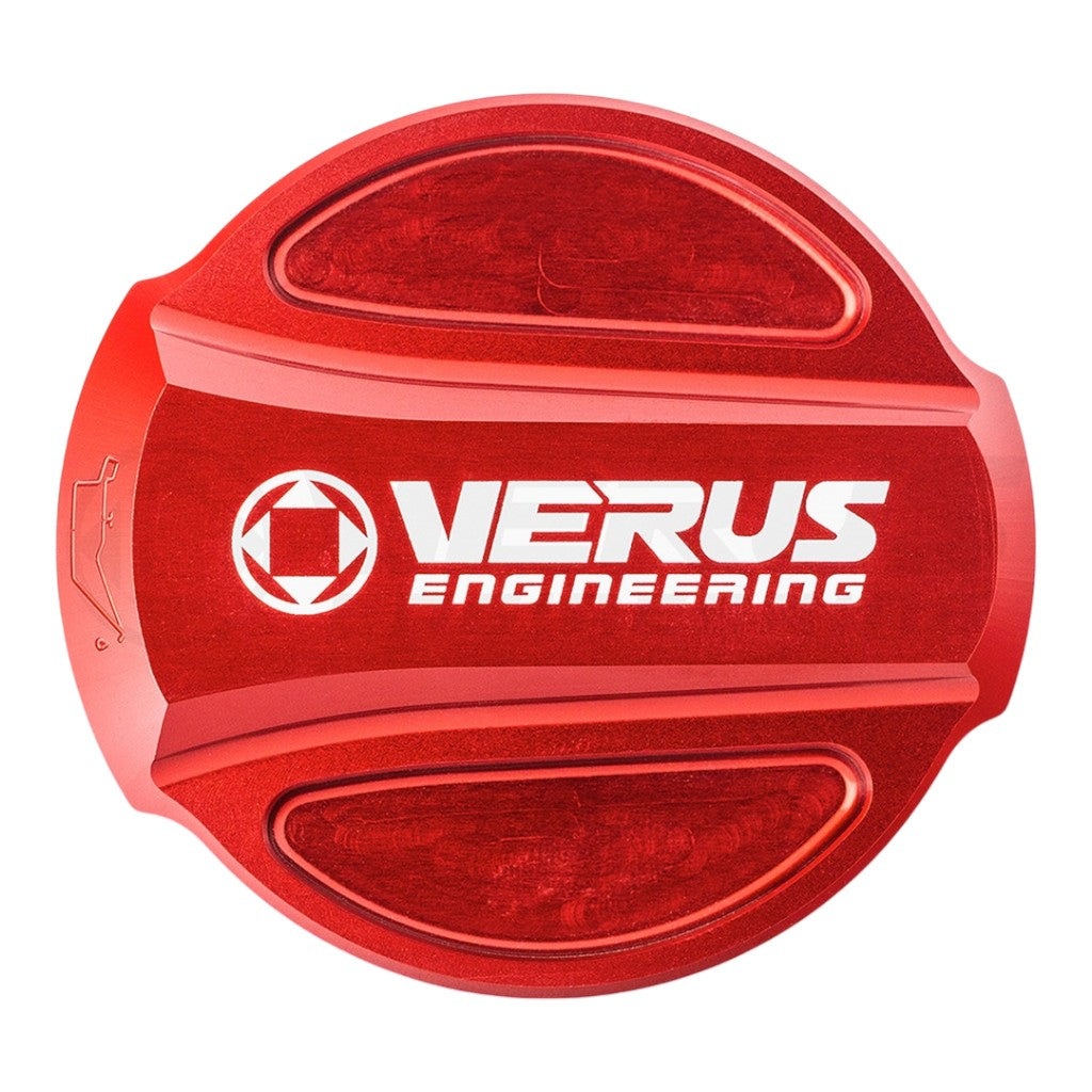 VERUS ENGINEERING A0634A-RED Oil Cap, Red for BMW M2 (G87) / BMW M3 (G80) / BMW M4 (G82 / G83) Photo-0