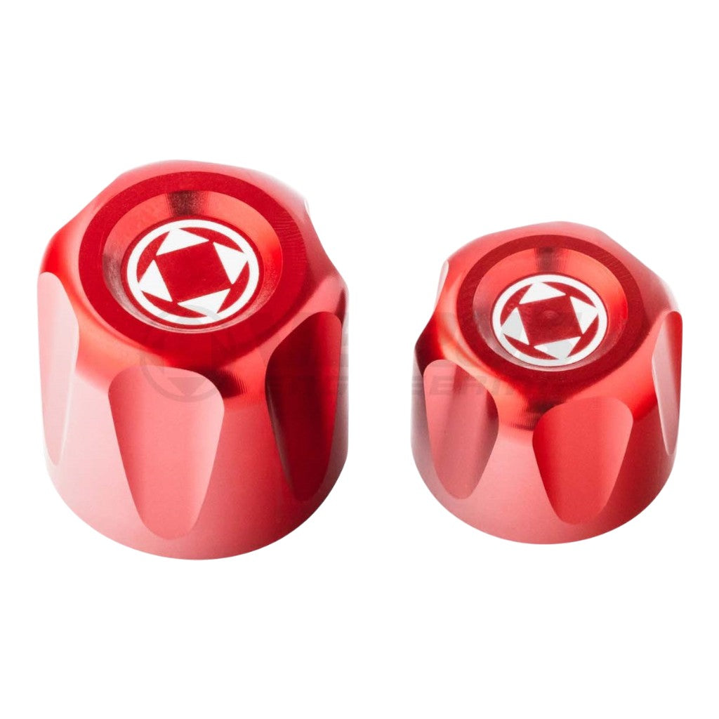 VERUS ENGINEERING A0635A-RED A/C Line Cap Kit, Red for BMW M2 (G87) / BMW M3 (G80) / BMW M4 (G82 / G83) Photo-0