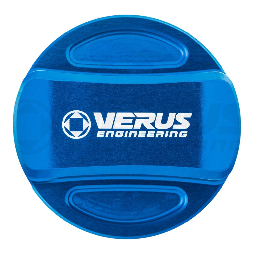 VERUS ENGINEERING A0644A-BLU Gas Cap Cover, Blue for BMW M2 (G87) / BMW M3 (G80) / BMW M4 (G82 / G83) Photo-0