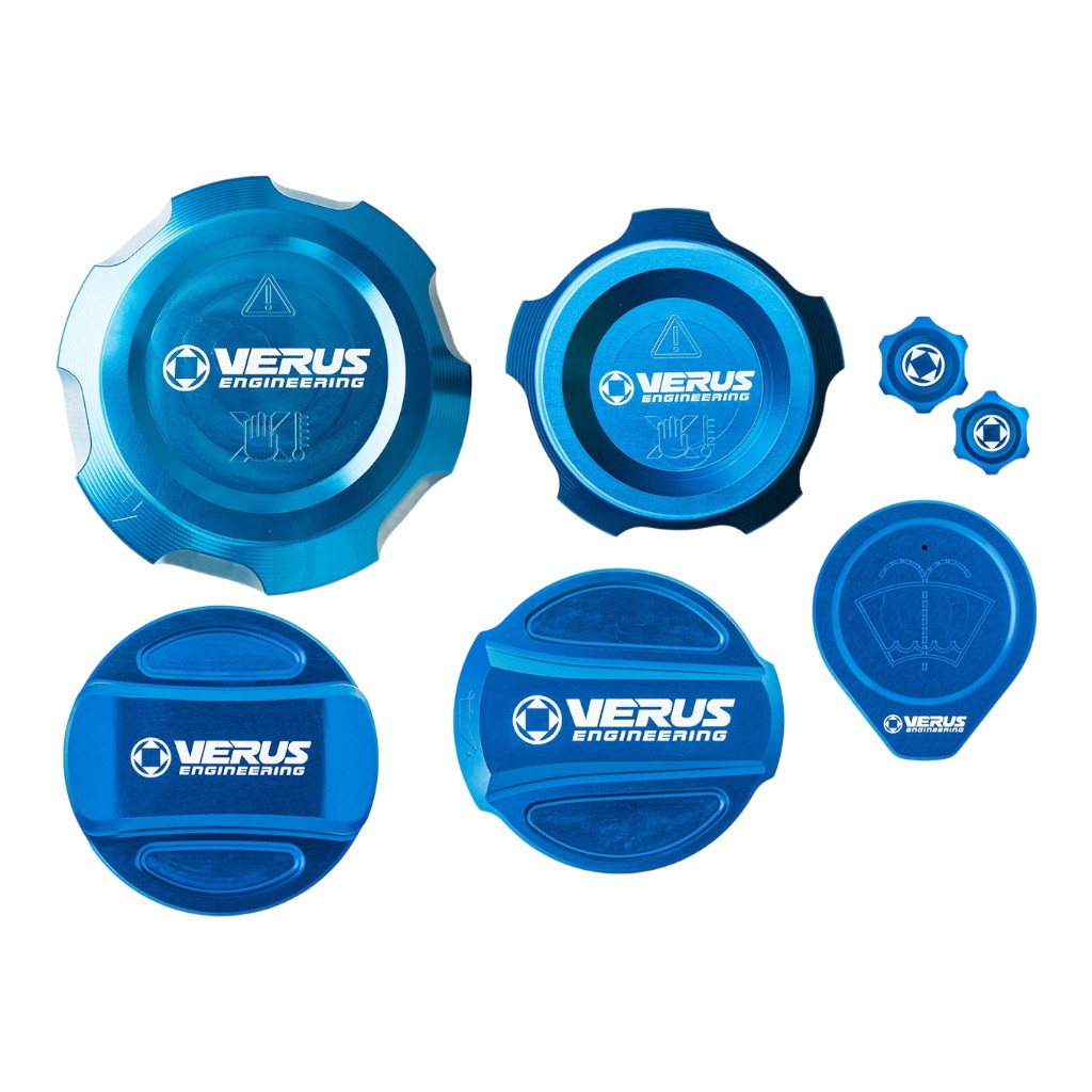 VERUS ENGINEERING A0645A-BLU Full Car Cap Kit, Blue for BMW M2 (G87) / BMW M3 (G80) / BMW M4 (G82 / G83) Photo-0