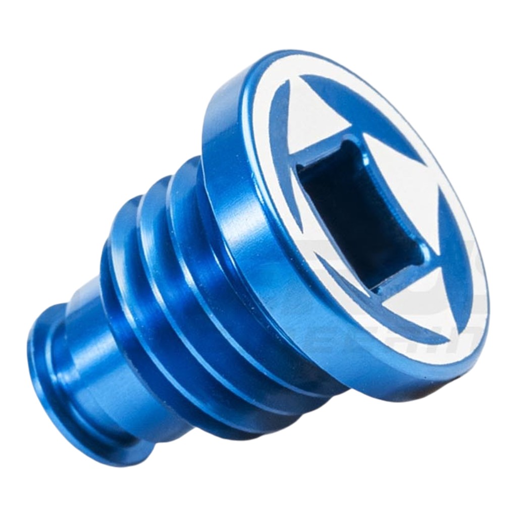 VERUS ENGINEERING A0664A-BLU Coolant Bleed Screw, Blue for TOYOTA GR Corolla Photo-0