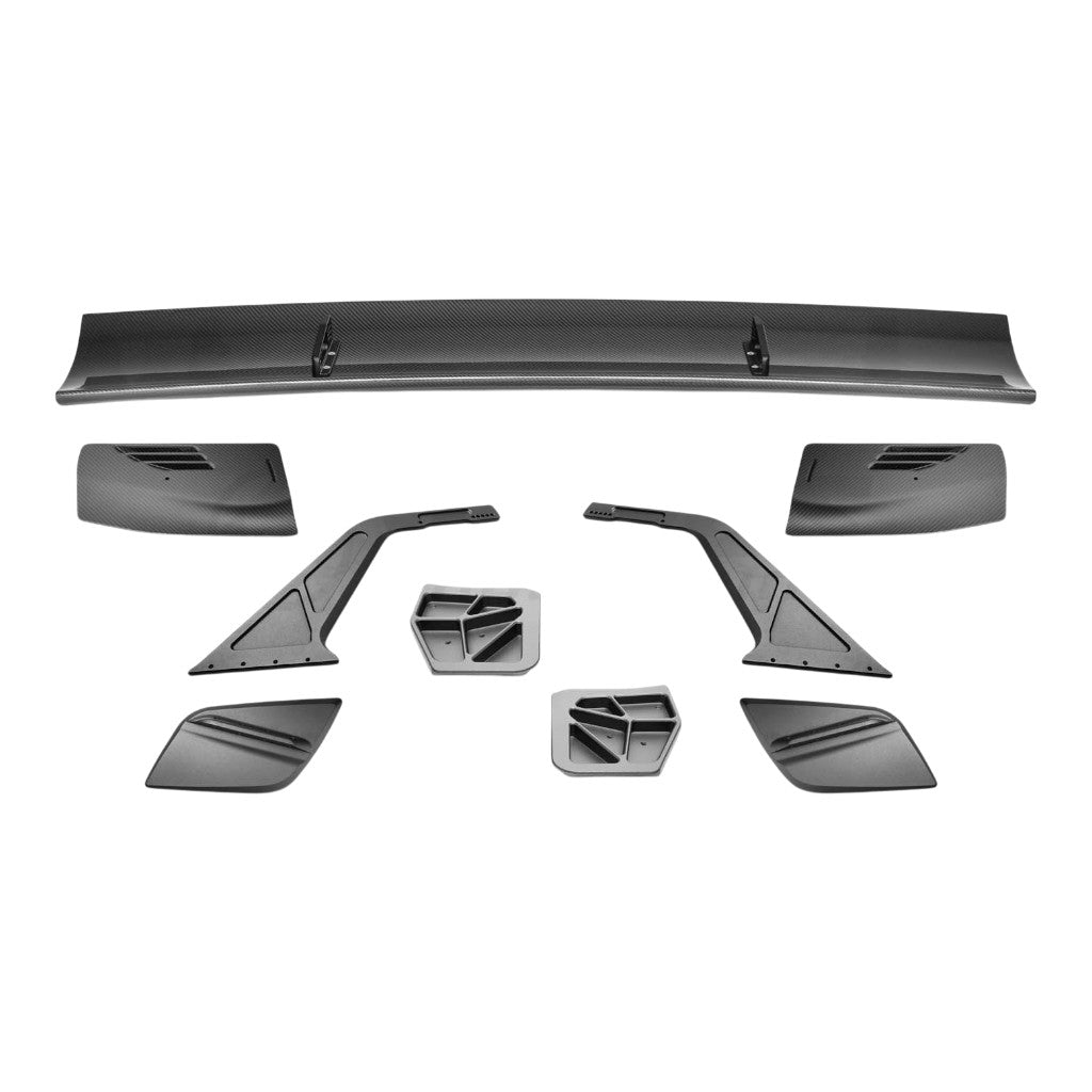 VERUS ENGINEERING A0666A Swan Neck Rear Wing Kit UCW for CHEVROLET Corvette (C8) Photo-0