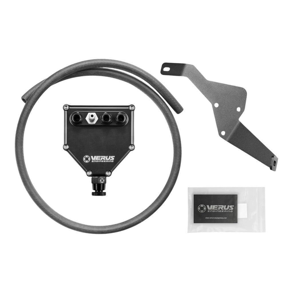 VERUS ENGINEERING A0677A-BLK Air Oil Separator Kit, Black for HONDA Civic Type R (FL5) Photo-0
