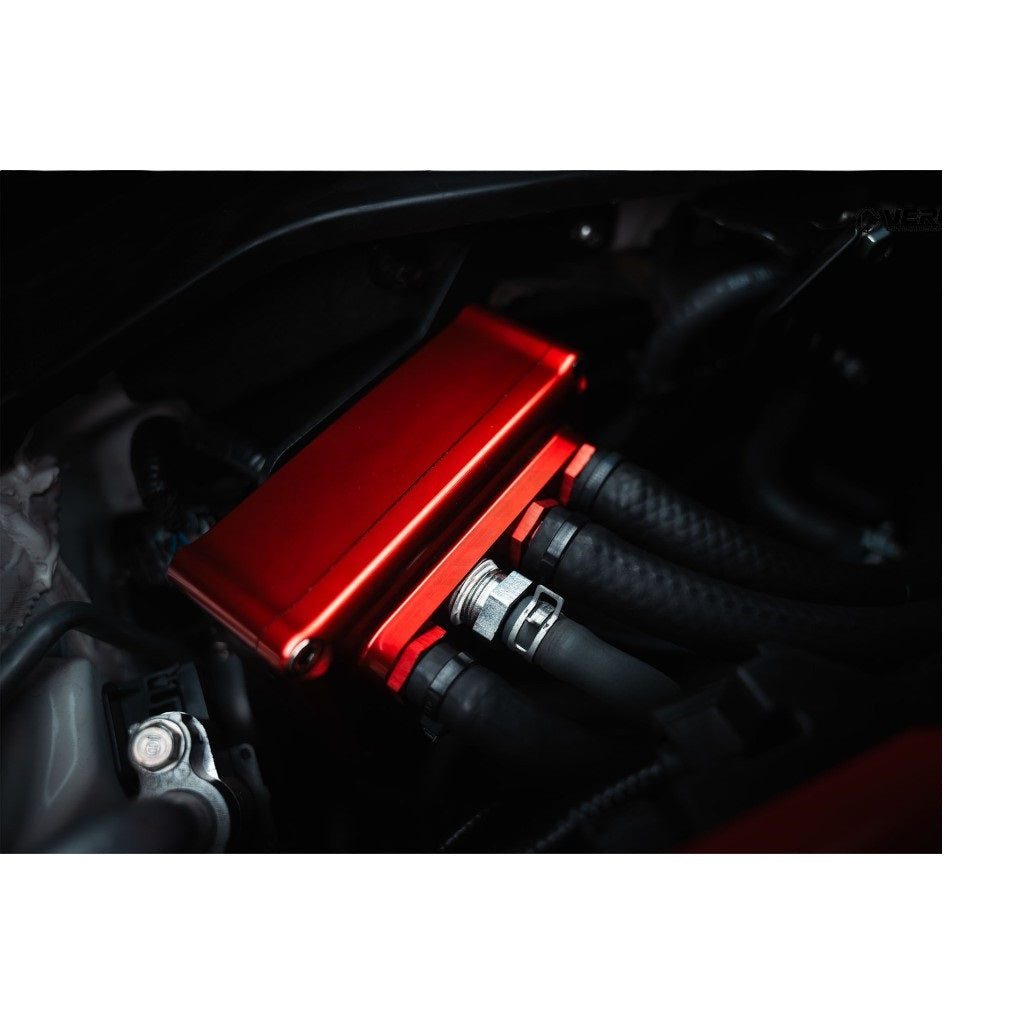 VERUS ENGINEERING A0677A-BLK Air Oil Separator Kit, Black for HONDA Civic Type R (FL5) Photo-1