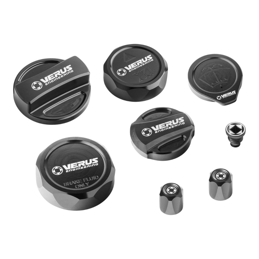 VERUS ENGINEERING A0688A-BLK-RLA Full Car Cap Kit RLA, Black for TOYOTA GR Corolla Photo-0