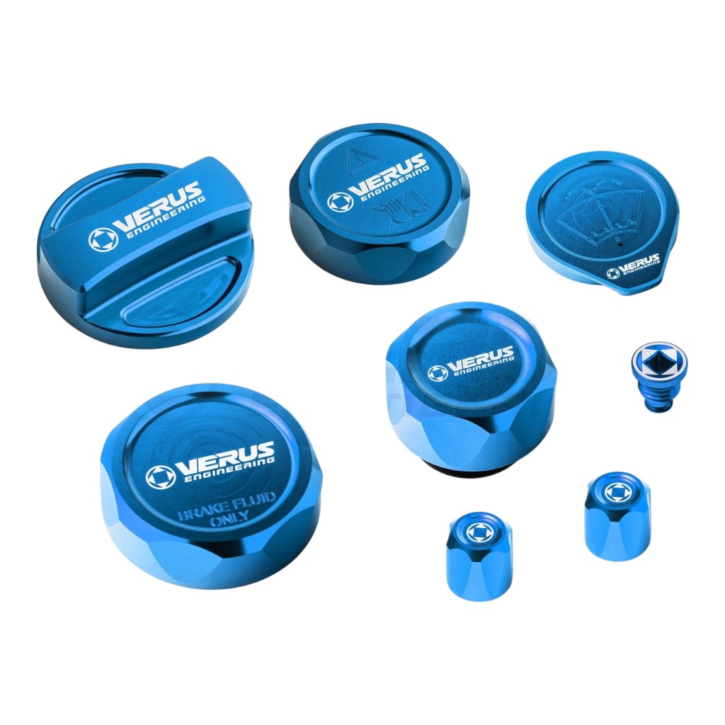 VERUS ENGINEERING A0688A-BLU-FHS Full Car Cap Kit FHS, Blue for TOYOTA GR Corolla Photo-0