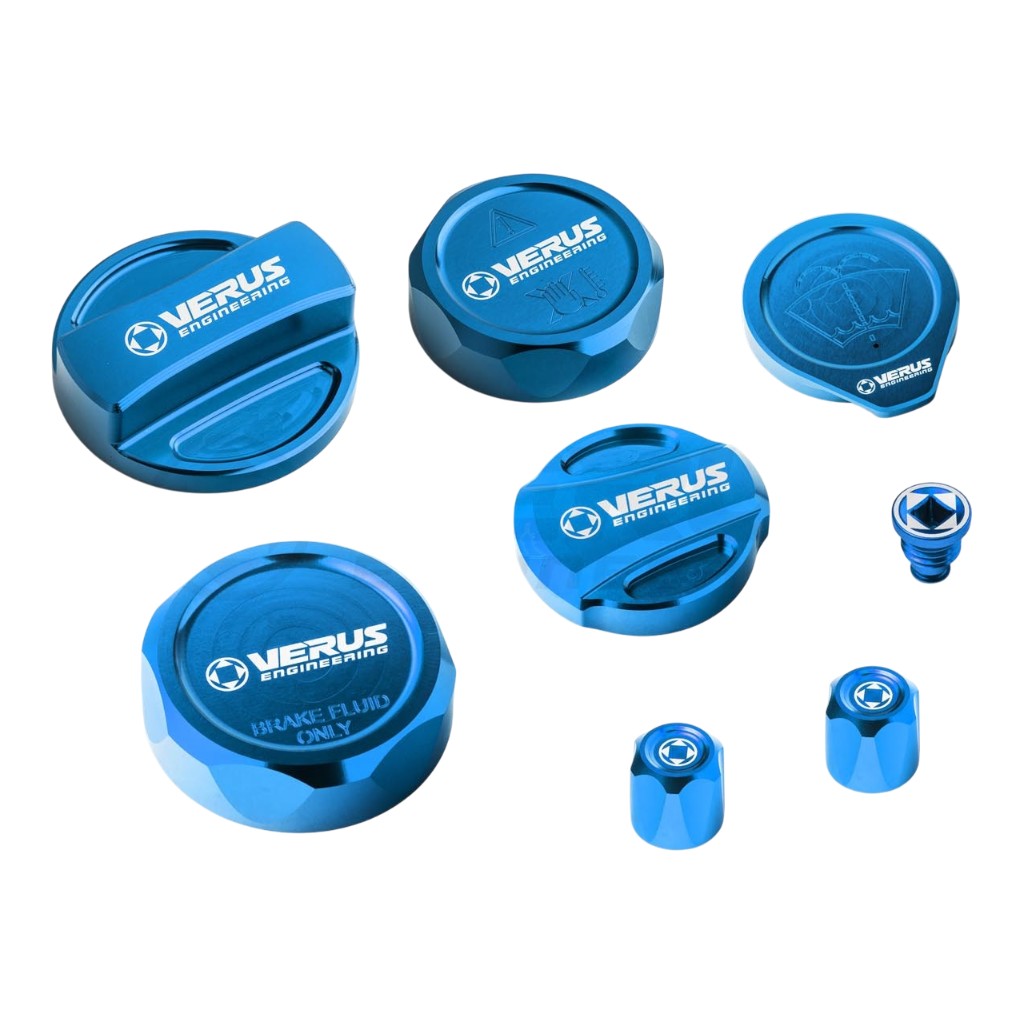 VERUS ENGINEERING A0688A-BLU-RLA Full Car Cap Kit RLA, Blue for TOYOTA GR Corolla Photo-0