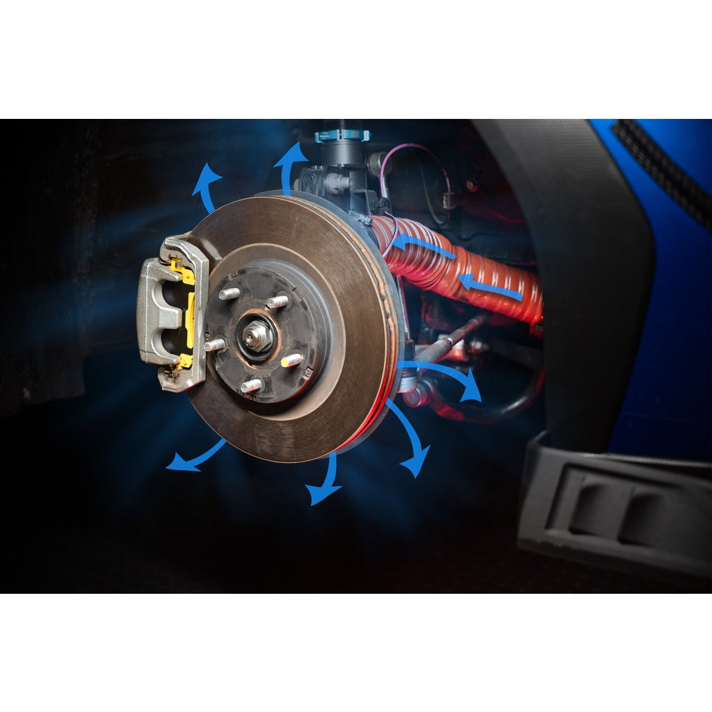 VERUS ENGINEERING A0724A Front Brake Cooling Kit for SUBARU WRX (VB) Photo-9