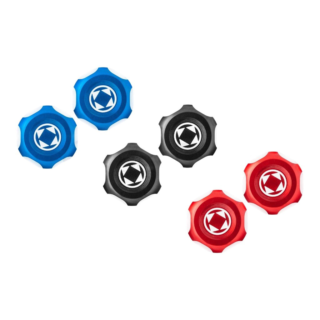 VERUS ENGINEERING A0731A-BLU A/C Line Cap Kit, Blue for SUBARU BRZ / SCION FRS / TOYOTA GT86 (ZN6 / ZC6) Photo-1