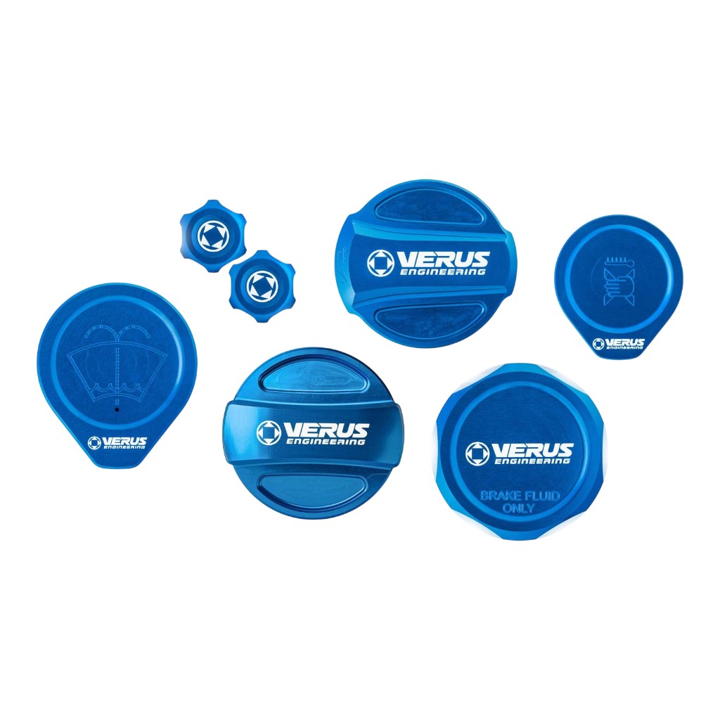 VERUS ENGINEERING A0762A-BLU-RLA Full Car Cap Kit RLA, Blue for SUBARU BRZ 2022+ / TOYOTA GR86 (ZN8 / ZD8) Photo-0