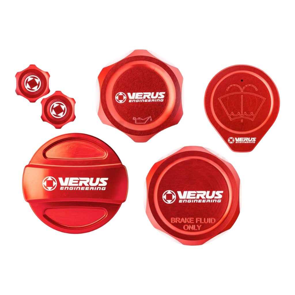 VERUS ENGINEERING A0764A-RED-FHS Full Car Cap Kit FHS, Red for MAZDA MX-5 Miata (ND) Photo-0