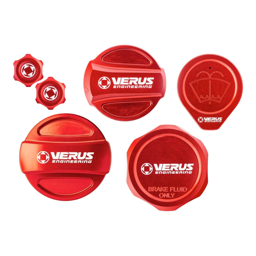 VERUS ENGINEERING A0764A-RED-RLA Full Car Cap Kit RLA, Red for MAZDA MX-5 Miata (ND) Photo-0