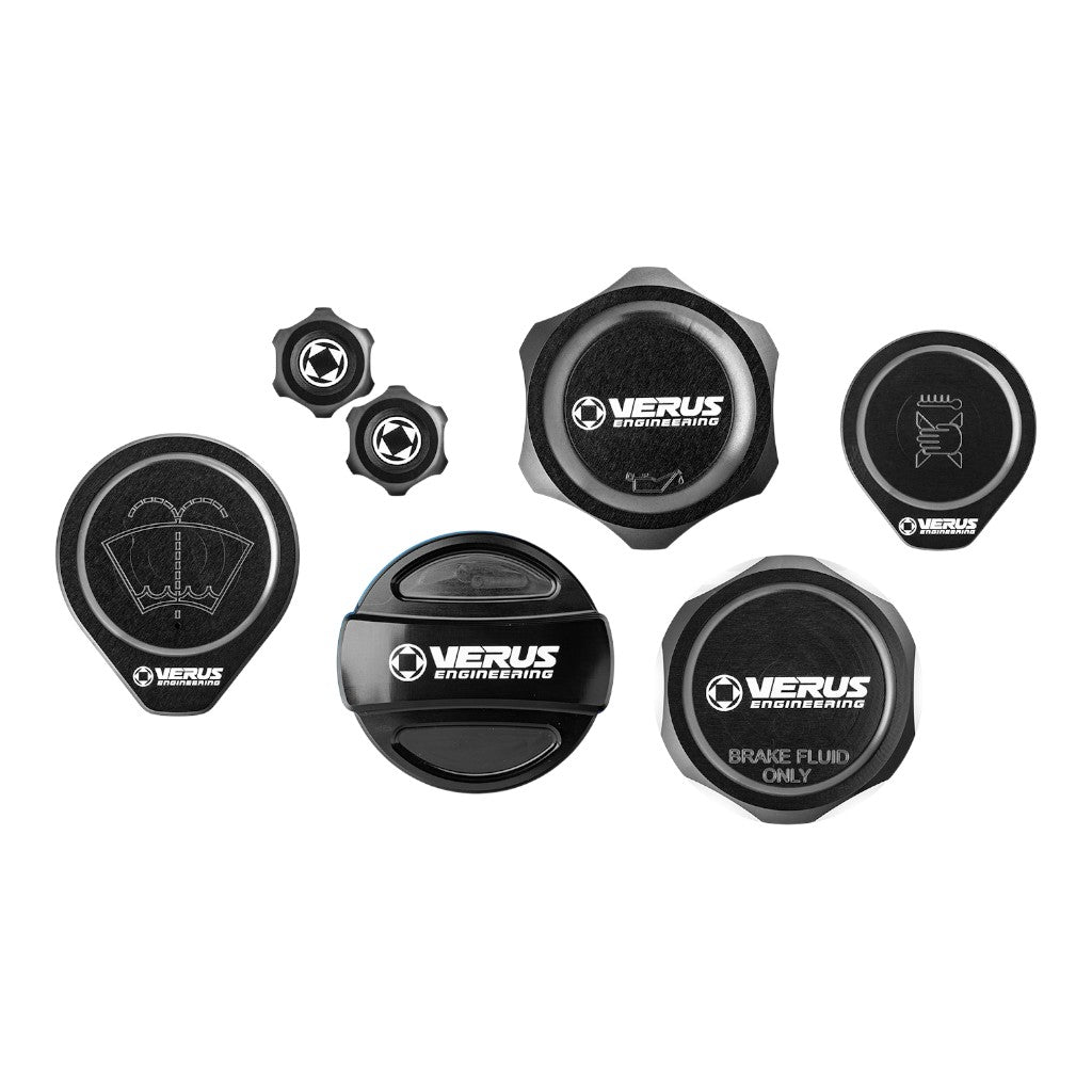 VERUS ENGINEERING A0768A-BLK-FHS Full Car Cap Kit FHS, Black for SUBARU WRX (VB) Photo-0