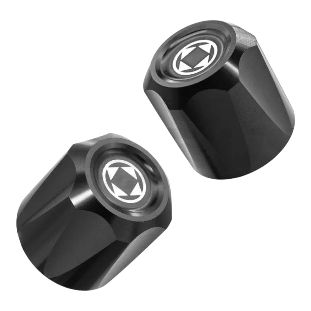 VERUS ENGINEERING A0777A-BLK A/C Line Cap Kit, Black for SUBARU WRX / STI (VA) Photo-0