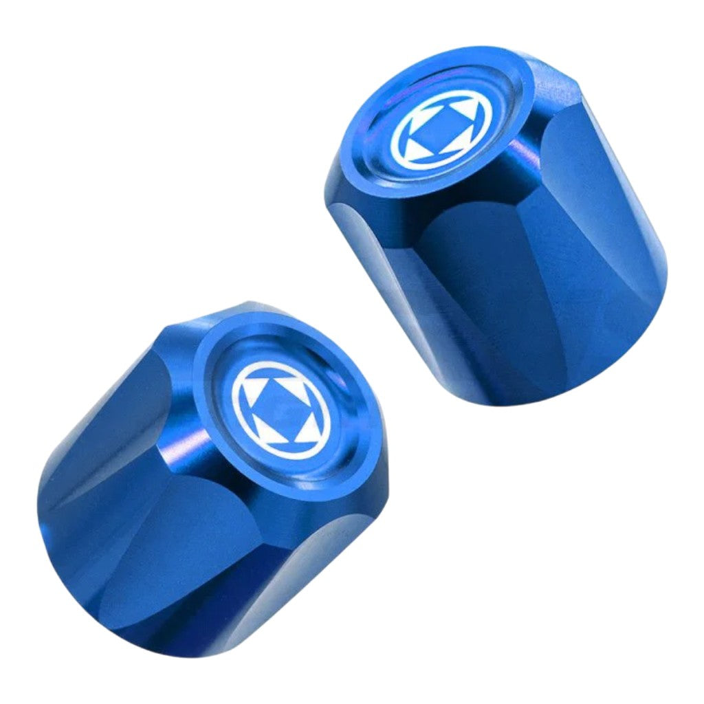 VERUS ENGINEERING A0777A-BLU A/C Line Cap Kit, Blue for SUBARU WRX / STI (VA) Photo-0