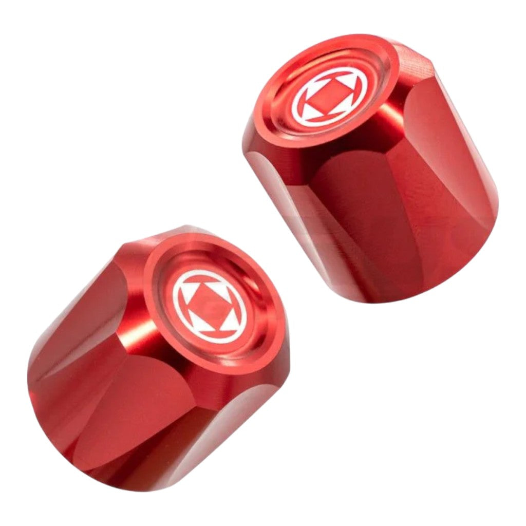 VERUS ENGINEERING A0777A-RED A/C Line Cap Kit, Red for SUBARU WRX / STI (VA) Photo-0