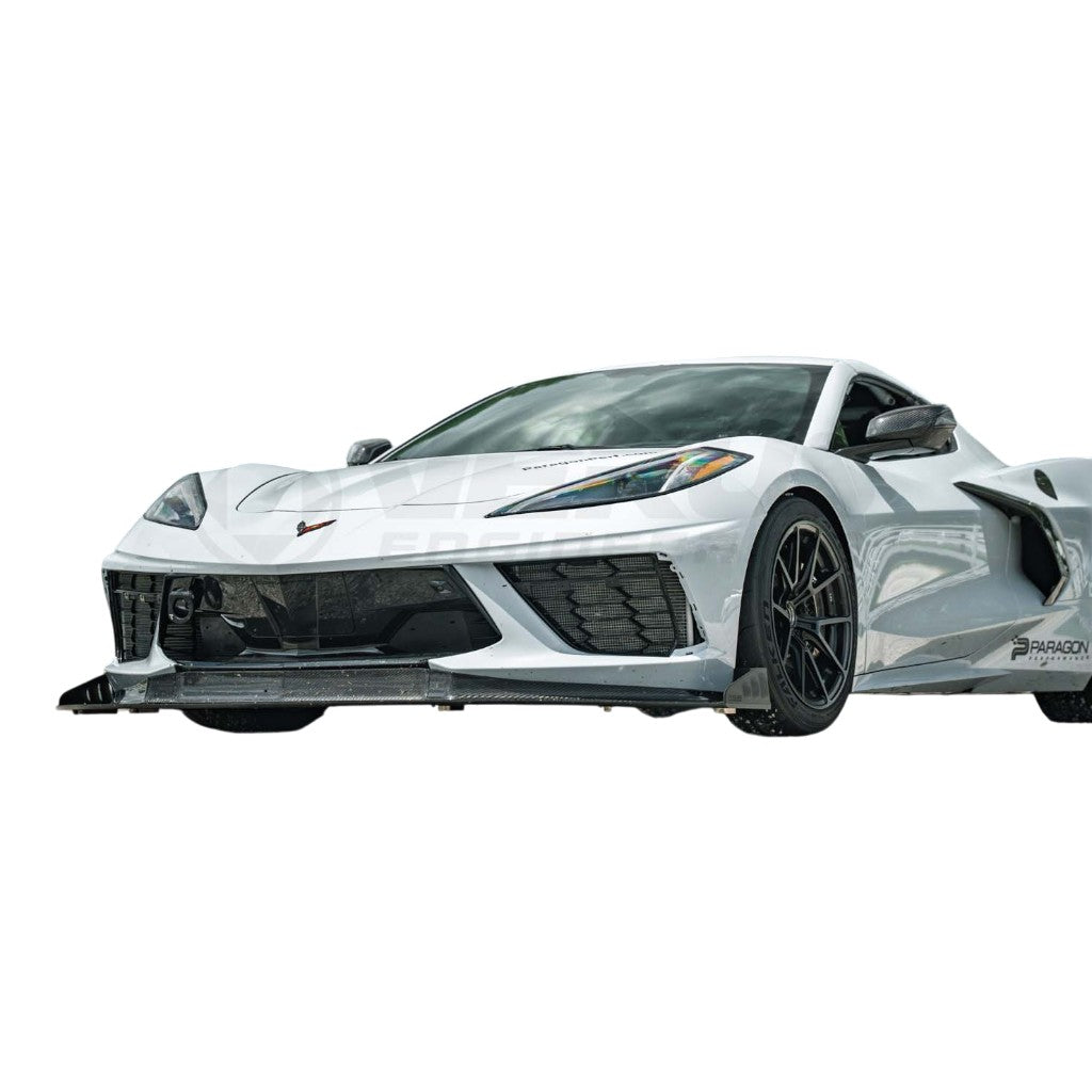VERUS ENGINEERING A0805A Brake Duct Block-Off Kit for CHEVROLET Corvette (C8) Photo-1